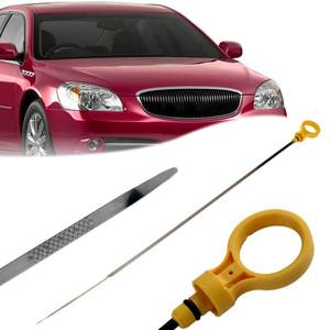 lot 12453 image: Covnikyer Engine Oil Level Dipstick Indicator Compatible with 2005-2009 Buick Lacrosse,2006-2008 Lucerne,1996-04 Regal,00-05 Impala,98-99 Lunima,98-99 Oldsmobile Intrigue, Replace Oil Dipstick 917-300