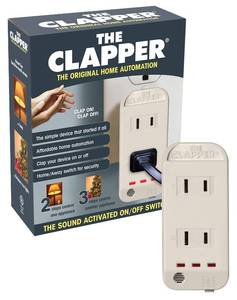 lot 14015 image: Clapper The Original Home Automation Sound Activated Device, OnOff Light Switch, Clap Detection, As Seen On TV