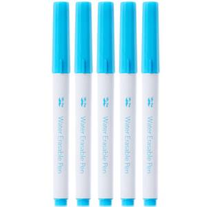 lot 14022 image: Mr. Pen- Fabric Markers for Sewing, 5 Pack, Blue, Erasable, Water Soluble Fabric Marker, Fabric Pens for Sewing Erasable, Washable Fabric Marker, Water Soluble Pen, Fabric Marking Pens for Sewing