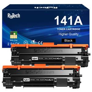 lot 14035 image: RitoTech 141A Black Toner Cartridges - for HP 141A 141X W1410A W1410X for HP MFP M140w M110w M139w Printer Ink,2 Pack (with Chip)