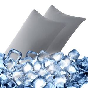 lot 14048 image: Pillow Cases Cooling Pillow Cases Pillow Protector Pillow Covers with Zipper for Hot Sleepers & Night Sweats Arc-Chill Q-max0.5 Silky Soft & Breathable Standard Size 20x26 Grey