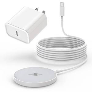 lot 14116 image: Apple MFi CertifiedMagnetic Wireless iPhone Charger Magsafe Charger,6FT 15W Fast Phone Charging Pad Wireless Magnetic Charge for iPhone 1717Air16 Pro Max16 Plus15 Pro Max141312AirPods32Pro