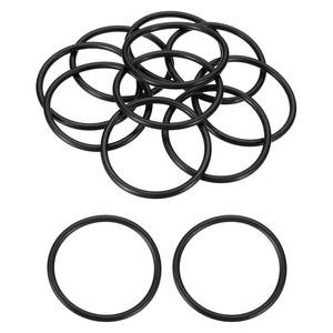 lot 14440 image: uxcell 10Pcs AS-228 O-Rings, Nitrile Rubber O-Rings 2-14 ID, 2-12 OD, 18 Width Round Sealing Gasket for Hydraulic Pneumatic Systems Sealing Repair (90 Durometer, Black)