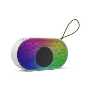 lot 6384 image: LED Color Changing Wireless Bluetooth Speaker with Bass Boost