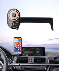 lot 2031 image: Masergogo Wireless Charging car Phone Holder for 2012-2018 BMW 3 Series 2014-2020 4 Series2014-2021 2 Series Accessories 8.8-inch Screen Fixed Clip,360° Rotation