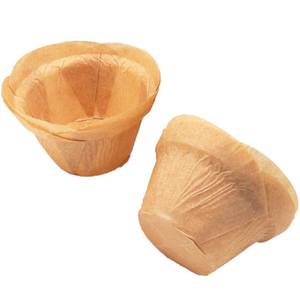 lot 2457 image: 50 PCS Cupcake Liners Baking Muffin Paper Cups for Home Baker Wedding Birthday Brown