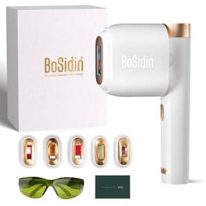 lot 3163 image: Laser Hair Removal, BoSidin IPL Hair Removal with Painless Ice-Cooling, 2-in-1 Face SR Rejuvenation, 61 Modes, 6 Levels Hair Removal for Women Permanent, Laser Hair Removal Kit with Shaver, Goggles