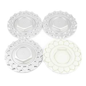 lot 3196 image: GTownWorks 6.61in Wheel Center Caps for BBS RS Racing STR 606 BBS Style 5, 4pcs 168mm Hub Cap