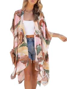 lot 4331 image: Spicy Sandia Womens Kimono Cardigans Floral Beach Cover Up Swimsuit Bathing Suit Coverup for Summer Swim Swimwear