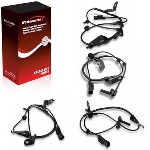 lot 4341 image: ABS Wheel Speed Sensor 4Pcs Front Left & Right Compatible with Chrysler 2011-14 200 L4 2.4L V6 3.6L, 2007-10 Sebring L4 2.4L V6 2.7L3.5L, Dodge 2009-20 Journey L4 2.4L V6 3.5L3.6L, See Fitment