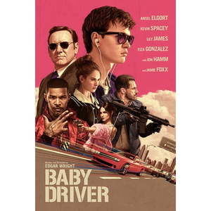 lot 6484 image: Baby Driver (DVD) disc a little dirty small scratches