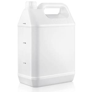 lot 9320 image: Reallnaive 4 Gallon Plastic Water Jugs with Lids F-Style Storage Jug Heavy Duty Hdpe Containers Automotive Oil & Liquid Carboy for Water, Sauces, Soaps, Cleaning Solutions