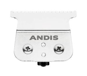 lot 10361 image: Andis 04535 Cordless T-Outliner Replacement T-Blade �� Carbon Stainless Steel, Zero Gap Precision, Fits ORL Trimmer, Professional Detail Performance