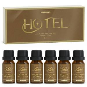 lot 10368 image: ARVIDSSON Hotel Diffuser Oils Gift Set - Hotel Essential Oils for Diffuser, Luxury Fragrance Oils Inspired by 5 Star Hotels Scent, Gift for Women and Men