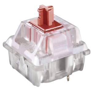 lot 10373 image: Ranked Cherry MX Key Switches for Mechanical Gaming Keyboards  Plate Mounted  MX1AL1NA (Cherry RGB Red, 65 Pcs)