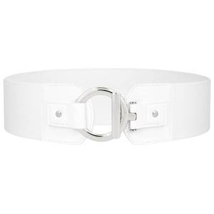 lot 10390 image: JASGOOD Women Wide Elastic Waist Belt Fashion Stretchy Dress Belt