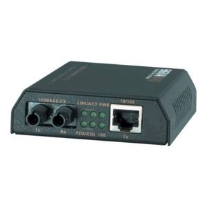 lot 11432 image: SignaMax 10100BaseTTX to 100BaseFX Media Converter, MultimodeST, 2km