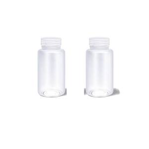 lot 12115 image: ASEVAT 2Pcs Plastic Reagent Bottle, Laboratory Grade Polypropylene Wide Mouth with Screw Cap, Plastic Sample Bottles for Classrooms or Storage at Home (clear, 34oz)