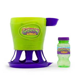 lot 12157 image: Gazillion Tornado Bubble Machine, Kids Toy Bubble Blower, 4500 Bubbles per Minute, Outdoor Bubble Party Fun - Includes 4 oz. Gazillion Bubble Non-Toxic Solution