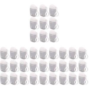 lot 12166 image: 36 Pcs Flip Cap Bottle with Hook Refillable Travel Bottles Multi-function Empty Bottles Empty Hand Bottles Practical Small Bottles Leakproof Travel Bottles Keychain Hand Dispenser