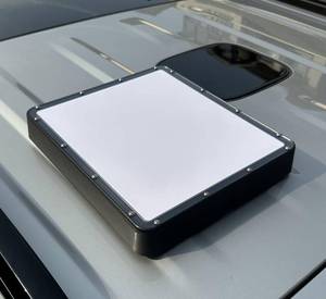 lot 13519 image: StrandedElectrons Starlink Mini Protective Case Mount Kit-Fully Enclosed Universal Quick-Release System for Cars and Boats,Graded Steel, Weather-Resistant,360° Protection Design Bk
