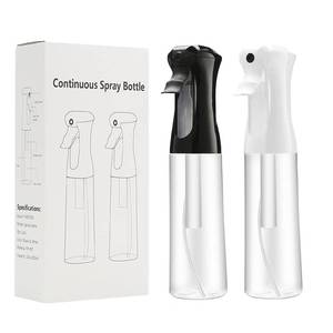 lot 14216 image: THINTON Mist Spray Bottle for Hair (10oz300ml) - 2 Pcs Continuous Spray Bottle for Salons Cleaning Plants Gardening
