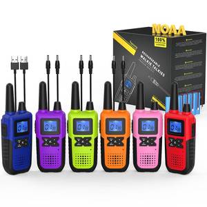 lot 14226 image: Topsung Walkie Talkies for Adults Long Range Rechargeable with NOAA Weather Alert, Multi-Purpose 2 Way Radios 6 Pack for Team Work Seniors Care Kids Adventure Family Camping Hiking Skiing Cruise