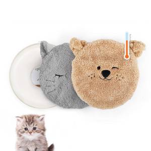 lot 15639 image: ALL FOR PAWS Heated Cat Bed Indoor, Microwavable Heating Pads for Cats, Puppies & Small Pets, Non-Electric Heating Dog Bed with 2 Cozy Covers, Safe & Long-Lasting Warmth