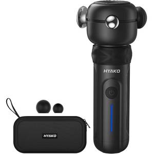 lot 16241 image: HYAKO SE Muscle Therapy Massage Gun - Deep Tissue Vibration Massager, Non-Invasive Design for Full-Body Care, Pain Relief for Back, Neck, Leg, Shoulder �� Gifts for Men and Women (Black)