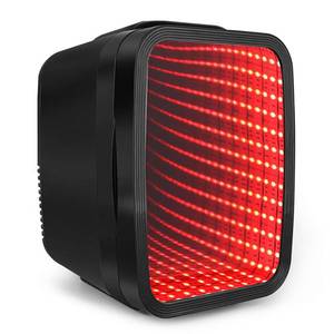 lot 17614 image: FANSEXPERT Mini Fridge, 4 Liter6 Cans Small Refrigerator With Dimmable LED Light,ACDC Portable Mini Cooler and Warmer, Gaming Small Fridge for Bedroom,Office,Gaming Room and Car (Black)