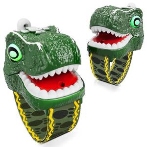 lot 18448 image: Dinosaur Walkie Talkies for Kids 2 Pack Camping Gear T-Rex Outdoor Toys for Boys Age 3-12 Year Old 3 Channel Long Range Birthday Gifts Easter Christmas Stocking Stuffers