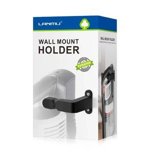 lot 18493 image: LANMU Wall Mount Holder Compatible with Shark IX141 IX141AMZ IZ377H IZ376H IZ387H IZ462H IZ163H IZ363HT IZ682H Pet Cordless Stick Vacuum, Handheld Vac CH951 and V10 V11 V12 V15 Vacuum Cleaner