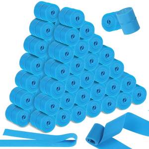 lot 19051 image: 250 Pcs Elastic Disposable Tourniquet Latex Free First Aid Tourniquets Nursing Supplies Essentials for Outdoor Travel Kits, 1 x 18, Blue