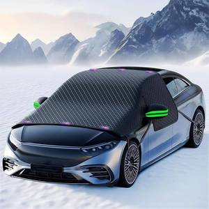 lot 19075 image: Windshield Snow Cover, Car Windshield Cover for Ice and Snow, Automotive Large Magnetic Windshield Frost Cover with Side Window and Mirror Protector in Winter, Suitable for Most Vehicle,Sedan,SUV