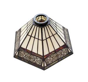 lot 19091 image: Tiffany Glass Lampshade Replacement Stained Glass Lampshade Pendant Lamp Shade Replacement Floor Lamp Lamp Shade HUI6040 (Hex Shape)