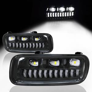 lot 19130 image: Daikokuya Sequential LED Fog Lights with DRL & Turn signal lights Compatible with Ford F150 2004 2005 2006Fit Lincoln Mark LT 2006 Fog Lamp Assembly
