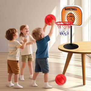 lot 19134 image: Toddler Basketball Hoop Indoor, Basketball Hoops for Kids with Suction Cup Mini Kids Basketball Hoops for Outdoor Indoor Basketball Goal for Sport Toys Christmas Birthday Gift