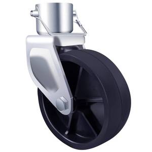 lot 20021 image: XIANGZI 6-Inch Trailer Jack Wheel Replacement with Pin Tongue Jack Wheel Hitch Utility Replacement Parts Trailer Wheel Jack 1200lb Capacity