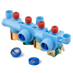 lot 20040 image: Upgraded WH13X26637 WH13X24058 Washer Water Inlet Valve Compatible with GE GTW680BSJ3WS GTW680BSJ5WS GTW680BSJ6WS GTW685BPL0DG GTW750CPL1DG, Replaces WH13X24058 WH13X26637-25PK 4546358 PS12171559