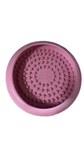 lot 20062 image: Bestalk Pink Slow Feed Dog Bowl with Puzzle Design