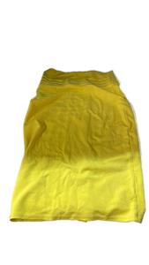 lot 20068 image: Hybrid & Company Yellow Cotton Pencil Skirt XS