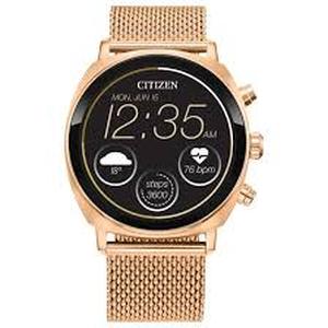 lot 4288 image: Rose Gold Smartwatch with Metal Mesh Band
