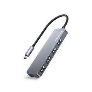 lot 12193 image: HENHOT USB C Hub 4-Port Adapter