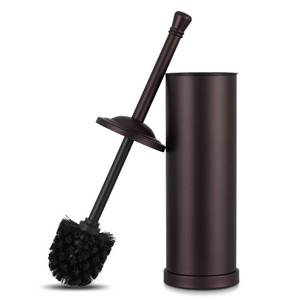 lot 1587 image: Bronze Toilet Brush and Holder Set,304 Stainless Steel Toilet Bowl Brush and Holder for Bathroom,Heavy Duty Toilet Brush,Durable Scrubbing Bristles,Splash Resistant,Long Handle