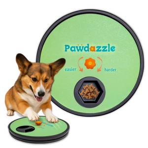 lot 1609 image: Pawdazzle Dog Nail Scratch Board with Treat Box - Interactive Dog Scratch Pad for Nails with Built-in Reward System  Non-Slip Base & Extra Sand Paper Sheet Included, Stress-Free File Board for Pets