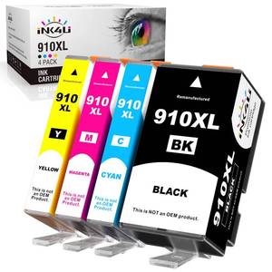 lot 2047 image: INK4U Compatible Ink Cartridges Replacement for 910XL Ink Cartridges