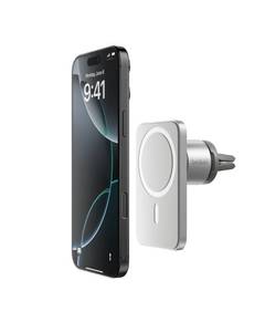 lot 2062 image: Belkin MagSafe Vent Mount Pro - MagSafe Phone Mount for Car, Magnetic Phone Holder Compatible with iPhone 17, 16, 15, Series, 14 Series, Pixel 10, and More - Gray
