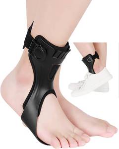 lot 4411 image: DouHeal AFO Drop Foot Brace for Walking - Upgraded, Comfortable & Efficient, Adjustable, For Achilles Tendonitis, Plantar Fasciitis, Stroke, TBI, ALS, MS, Bone Fracture, ASO(Right, X-Large)