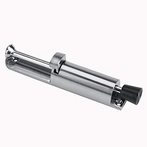 lot 4441 image: dingchi Door Stopper, Kickdown Door Stop, Spring Loaded Telescopic Step OnOff Door Stopper Rubber, Adjustable Heavy Duty Door Locks Holder StopRelease by Foot