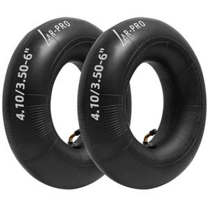 lot 6022 image: AR-PRO 4.104.003.50-6 Inner Tubes with TR-87 Bent Valve, Replacement 13x4.00-6 Heavy-Duty Tubes for Lawn Mowers, Tractors, Wheelbarrows, Hand Trucks, Yard Trailers, Snow Blowers and More �� 2 Pack used